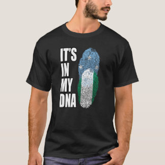 Flag für nigerianisches und mikronesisches DNA-Erb T-Shirt