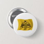 Flag für Ökumenisches Patriarchat Button (Vorne & Hinten)