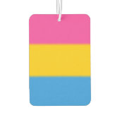Flag für Pansexual Pride Autolufterfrischer (Rückseite)