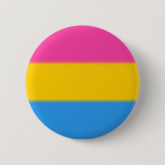 Flag für Pansexual Pride Button (Vorderseite)