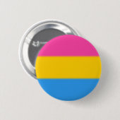 Flag für Pansexual Pride Button (Vorne & Hinten)