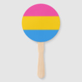 Flag für Pansexual Pride Fächer (Vorderseite)
