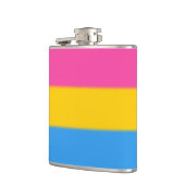 Flag für Pansexual Pride Flachmann (Links)