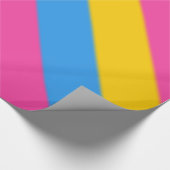 Flag für Pansexual Pride Geschenkpapier (Ecke)