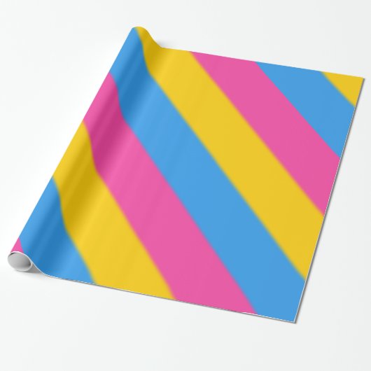 Flag für Pansexual Pride Geschenkpapier (Ungerollt)