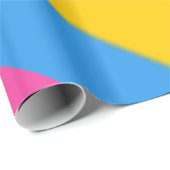 Flag für Pansexual Pride Geschenkpapier (Rolleneckpunkt)