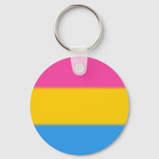 Flag für Pansexual Pride Schlüsselanhänger (Vorderseite)