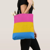 Flag für Pansexual Pride Tasche (Von Nahem)