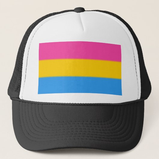 Flag für Pansexual Pride Truckerkappe (Vorderseite)