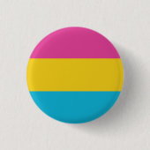 Flag für Pansexual Prilag Button (Vorderseite)