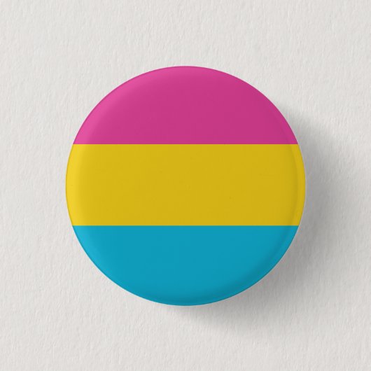 Flag für Pansexual Prilag Button (Vorderseite)