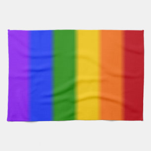 Flag für Regenbogen-Gay Pride Geschirrtuch
