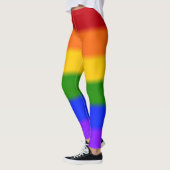 Flag für Regenbogen-Gay Pride Leggings (Links)