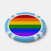 Flag für Regenbogen-Gay Pride Pokerchips (Einzeln)