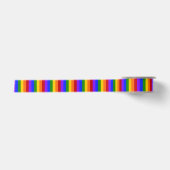 Flag für Regenbogen-Gay Pride Satinband (Vorderseite)