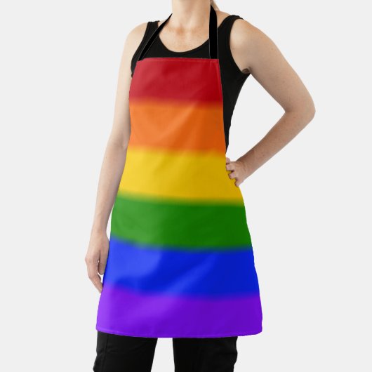 Flag für Regenbogen-Gay Pride Schürze (InSitu)