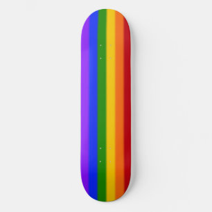 Flag für Regenbogen-Gay Pride Skateboard