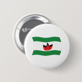 Flag für ungarische Bürger Button (Vorne & Hinten)