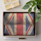 Flag für Vintage geplagte Unionbuchse Seidenpapier (Geschenk)