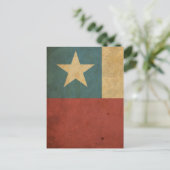 Flag für Vintagen Chile Postkarte (Stehend Vorderseite)