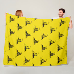 Flag Gadsden Rattlesnake: Revolutionärer Krieg 177 Fleecedecke