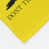 Flag Gadsden Rattlesnake: Revolutionärer Krieg 177 Fleecedecke (Ecke)