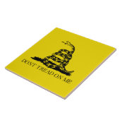 Flag Gadsden Rattlesnake: Revolutionärer Krieg 177 Fliese (Seite)