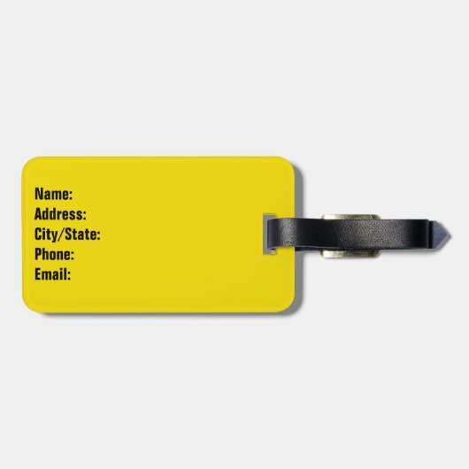 Flag Gadsden Rattlesnake: Revolutionärer Krieg 177 Gepäckanhänger (Rückseite horizontal)