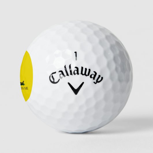 Flag Gadsden Rattlesnake: Revolutionärer Krieg 177 Golfball (Logo)