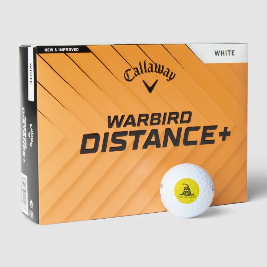 Flag Gadsden Rattlesnake: Revolutionärer Krieg 177 Golfball (Verpackungen)