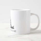 Flag Gadsden Rattlesnake: Revolutionärer Krieg 177 Jumbo-Tasse (Rechts)