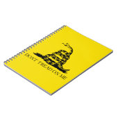 Flag Gadsden Rattlesnake: Revolutionärer Krieg 177 Notizblock (Linke Seite)