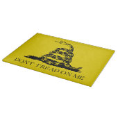 Flag Gadsden Rattlesnake: Revolutionärer Krieg 177 Schneidebrett (Ecke)