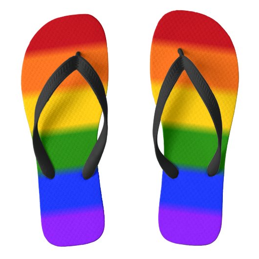 Flag-Gay Pride Badesandalen (Fußbett)