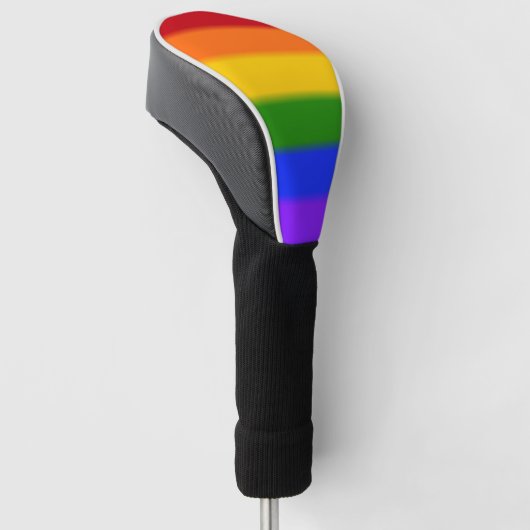 Flag-Gay Pride Golf Headcover (angewinkelt)