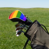Flag-Gay Pride Golf Headcover (In SItu)