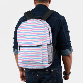 Flag-gedruckter Rucksack für Wavy Trans