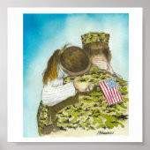 Flag Girl Poster (Vorne)