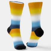 Flag Gradient AroAce Socken (Gewinkelt)