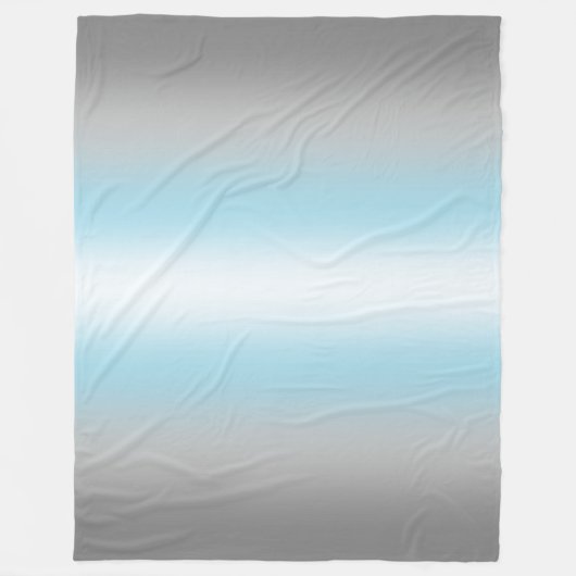 Flag Gradient Demiboy Pride - Demiboy-Flagge Fleecedecke (Vorderseite)