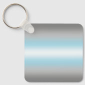 Flag Gradient Demiboy Pride - Demiboy-Flagge Schlüsselanhänger (Vorderseite)