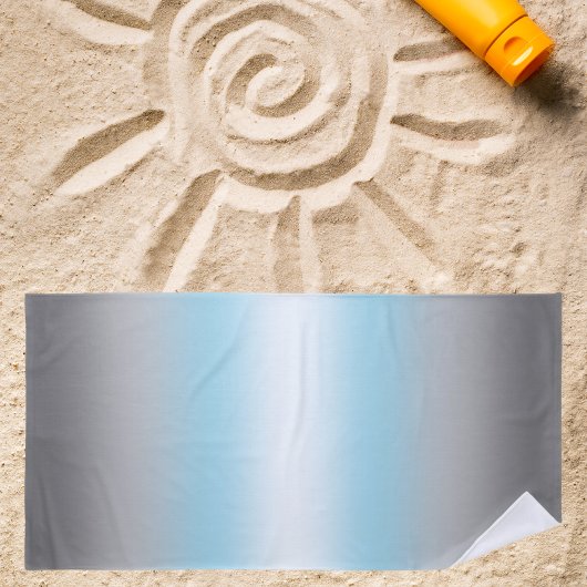 Flag Gradient Demiboy Pride - Demiboy-Flagge Strandtuch