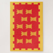 Flag Greater Manchester (UK Landkreis) Puzzle (Vertikal)