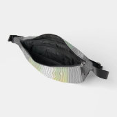 Flag Groovy Boho Trippy Abstrakt Demifluid Pride Bauchtasche (Offen)
