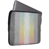 Flag Groovy Boho Trippy Abstrakt Demifluid Pride Laptopschutzhülle (Vorne Rechts)