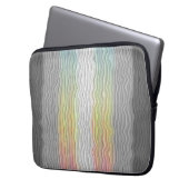Flag Groovy Boho Trippy Abstrakt Demifluid Pride Laptopschutzhülle (Vorderseite Links)