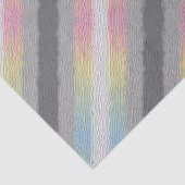 Flag Groovy Boho Trippy Abstrakt Demifluid Pride Seidenpapier (Ausschnitt)