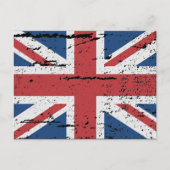 FLAG GROSSBRITANNIEN POSTKARTE (Vorderseite)