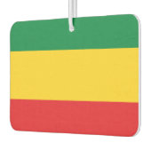 Flag Grün, Gold (Gelb) und Rot Autolufterfrischer (Links)