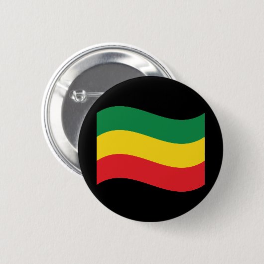 Flag Grün, Gold (Gelb) und Rot Button (Vorne & Hinten)